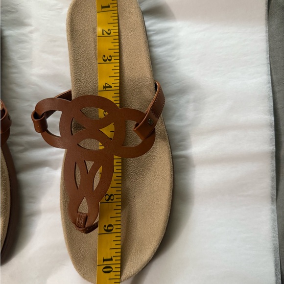 Naturalizer Brown Cutout Sandals - Picture 6 of 8